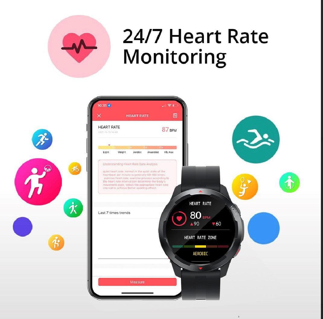 COLMI M40 BT Call Smart Watch Black Smart Watch South Africa