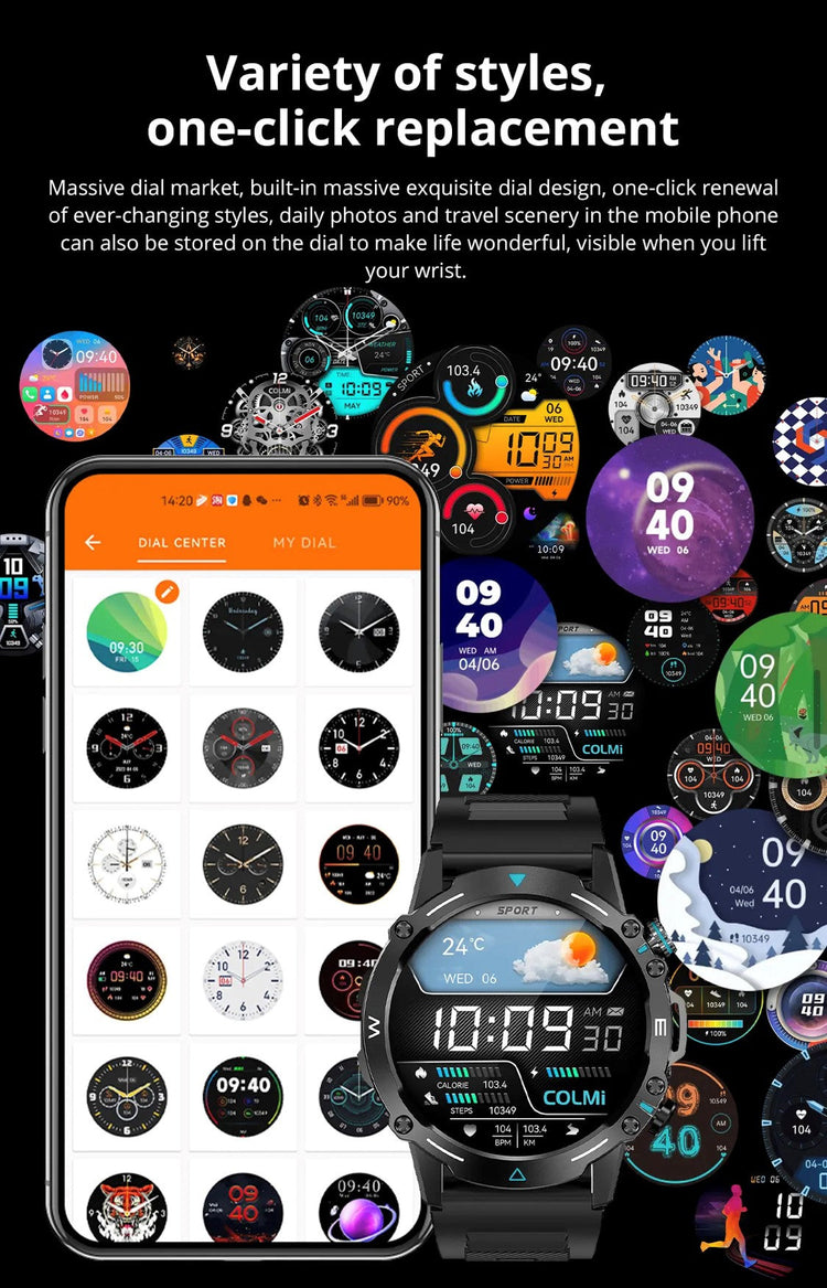 Colmi M42 Silver Smartwatch | Smart Watch South Africa