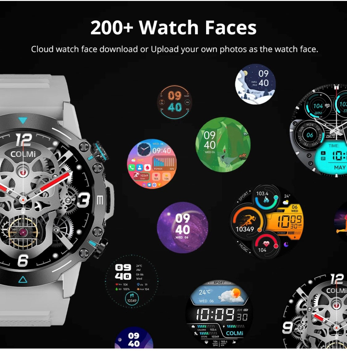 Colmi M42 Silver Smartwatch | Smart Watch South Africa