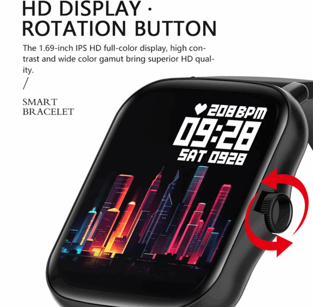 COLMI P8 PLUS Smart Watch -Blue Smart Watch South Africa