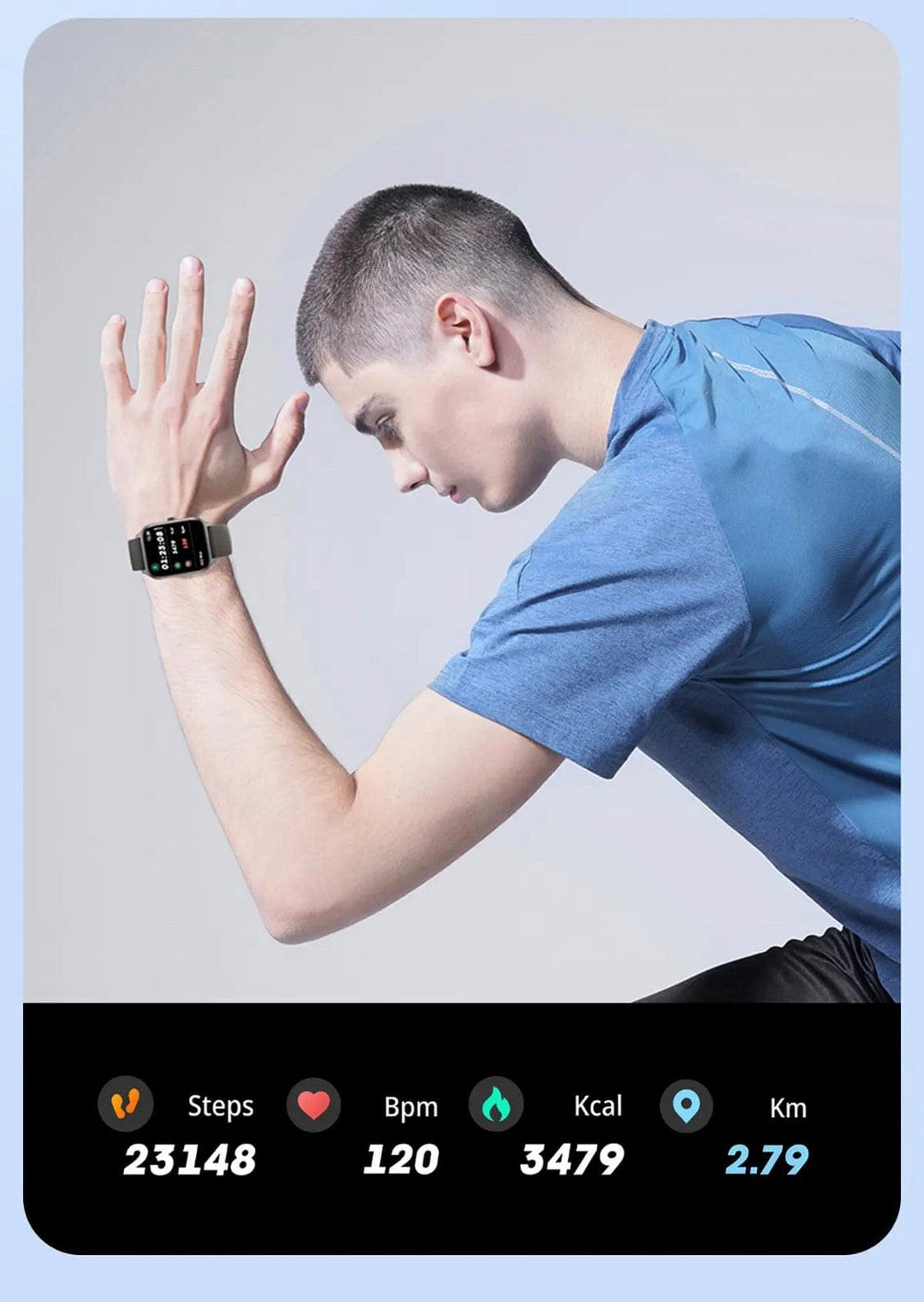Colmi P60 Silver Smart Watch South Africa 