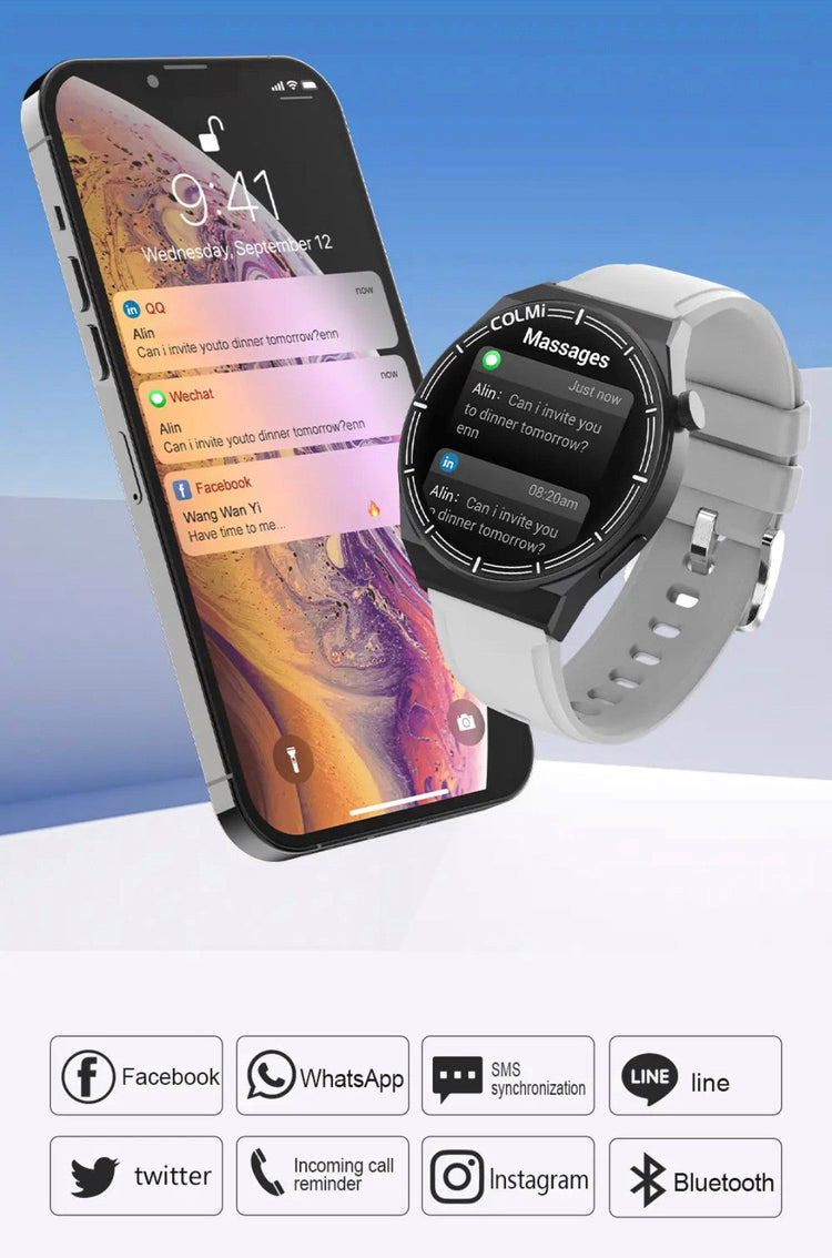  Luxury Watches | Colmi Ci11 Blue Smart Watch - Smart Watch South Africa