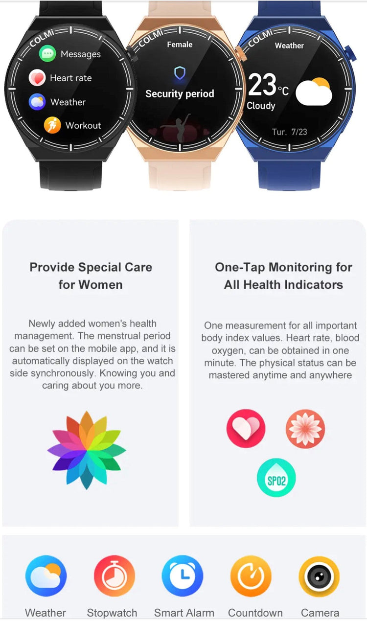 Colmi Ci11 Silver Smartwatch: Sleek Design for Modern Lifestyles | Smart Watch South Africa