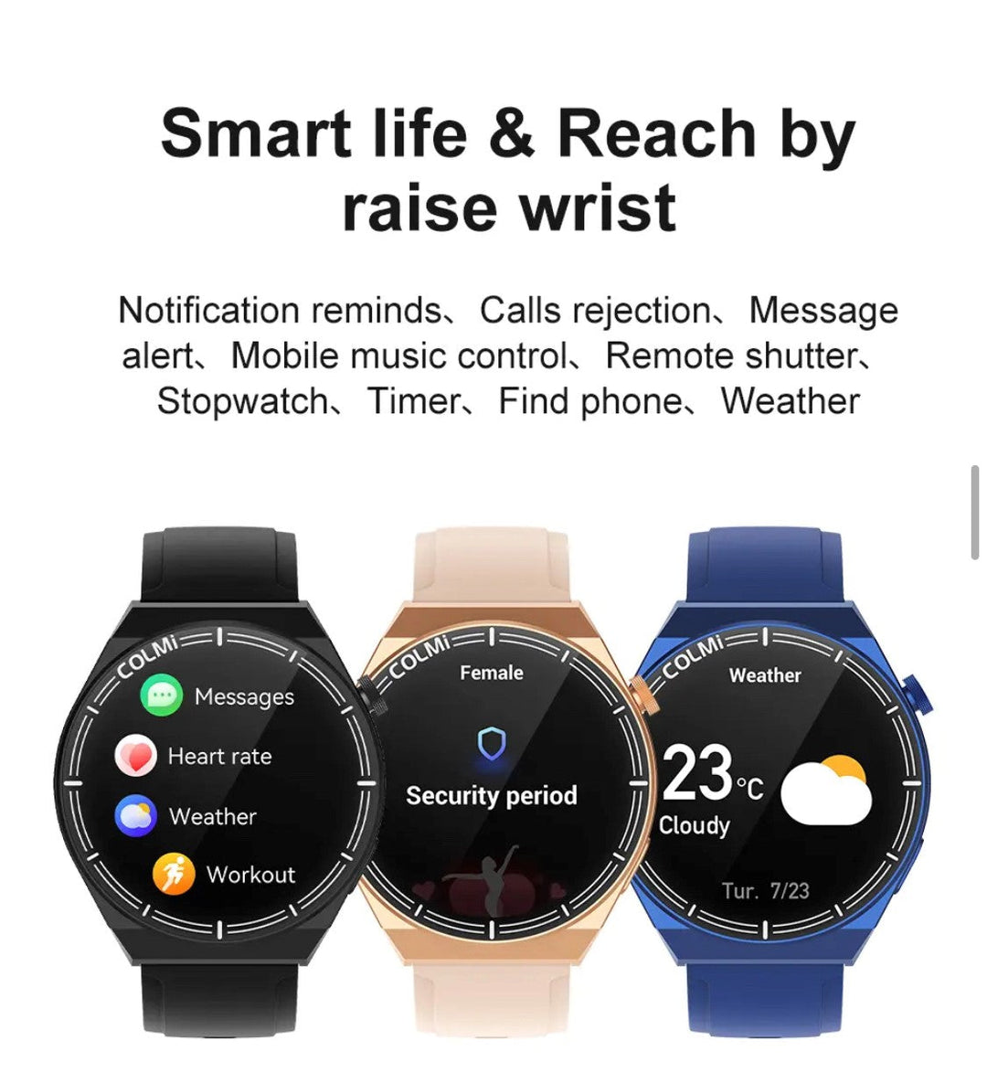  Luxury Watches | Colmi Ci11 Blue Smart Watch - Smart Watch South Africa