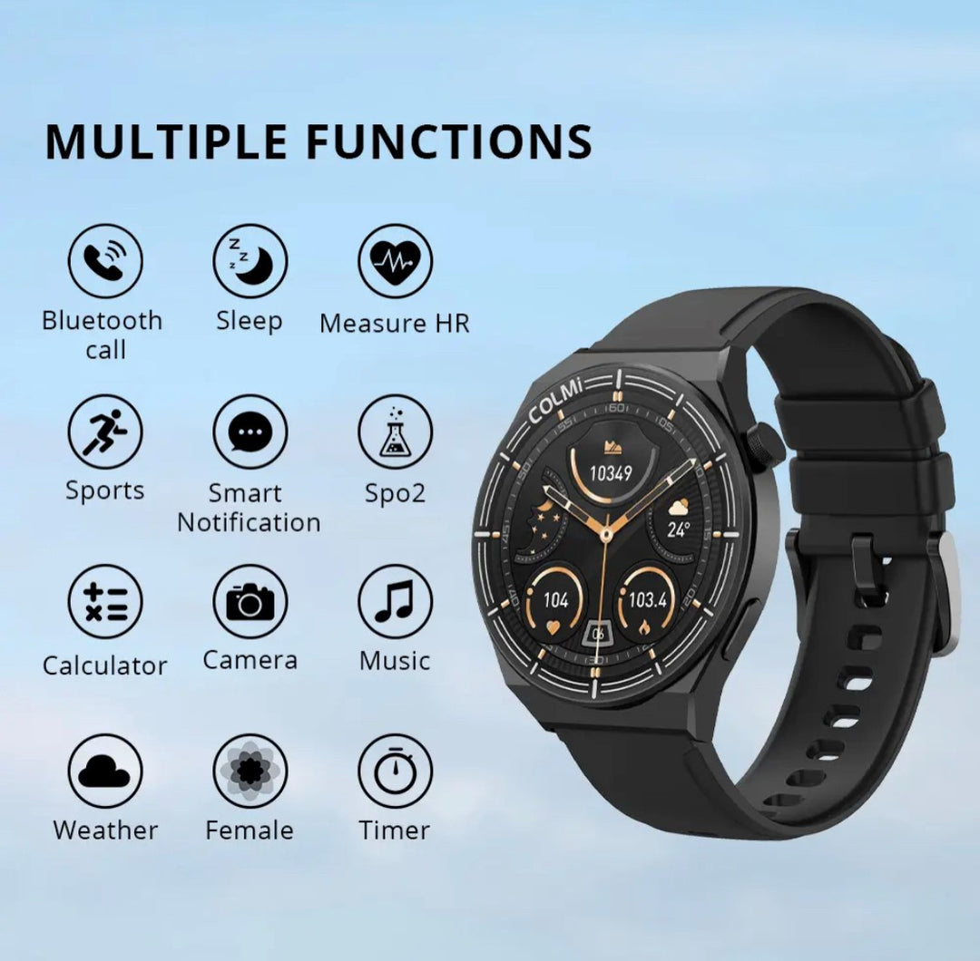 Best Watch Brands | Colmi Ci11 Black - Smart Watch South Africa