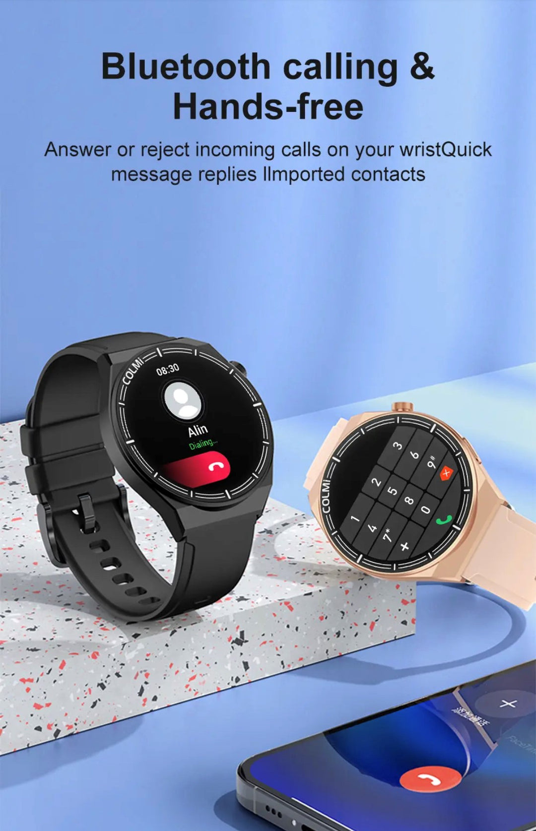 Best Watch Brands | Colmi Ci11 Black - Smart Watch South Africa