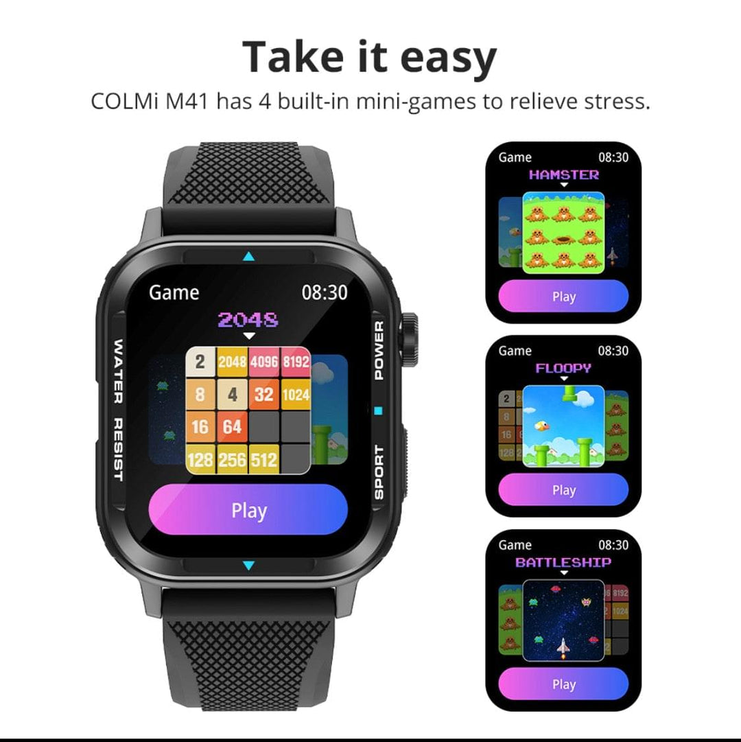 Colmi M41 Silver Smart Watch South Africa