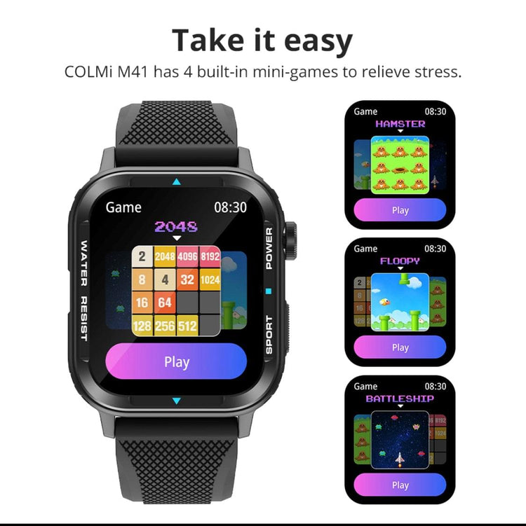 Colmi M41 Silver Smart Watch South Africa