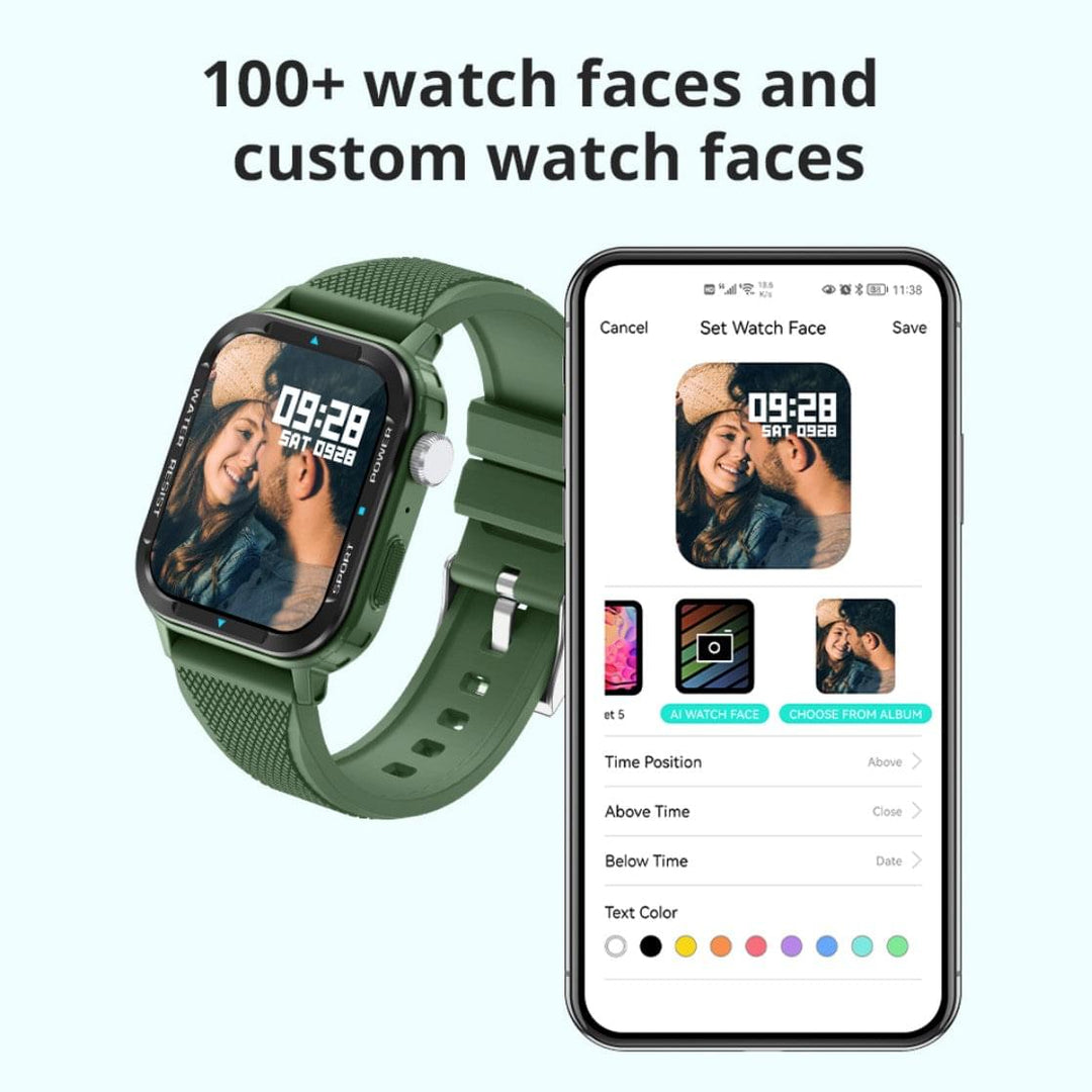 Colmi M41 Silver Smart Watch South Africa