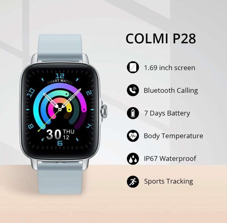 Colmi P28 Smart Watch Pink Smart Watch South Africa