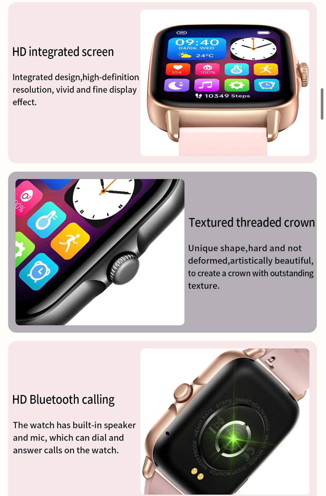 Colmi P30 Pink Gold Smart Watch South Africa