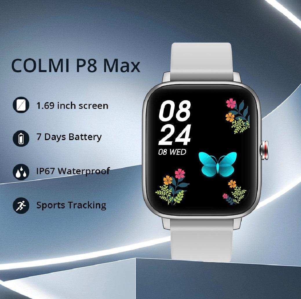 COLMI P8 MAX With BT Call Gold Pink Smart Watch South Africa