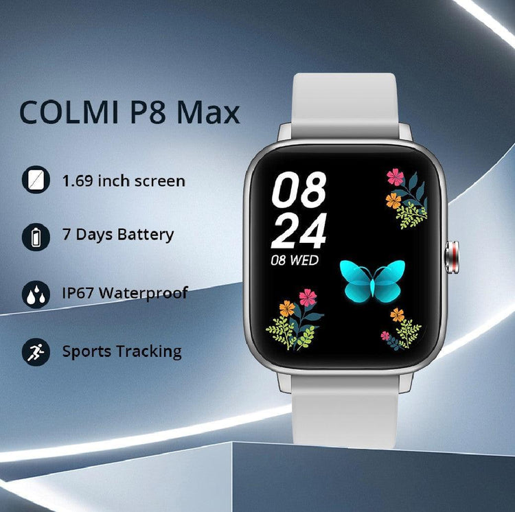 COLMI P8 MAX With BT Call Gold Pink Smart Watch South Africa