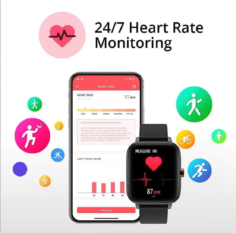 COLMI P8 MAX With BT Call Gold Pink Smart Watch South Africa
