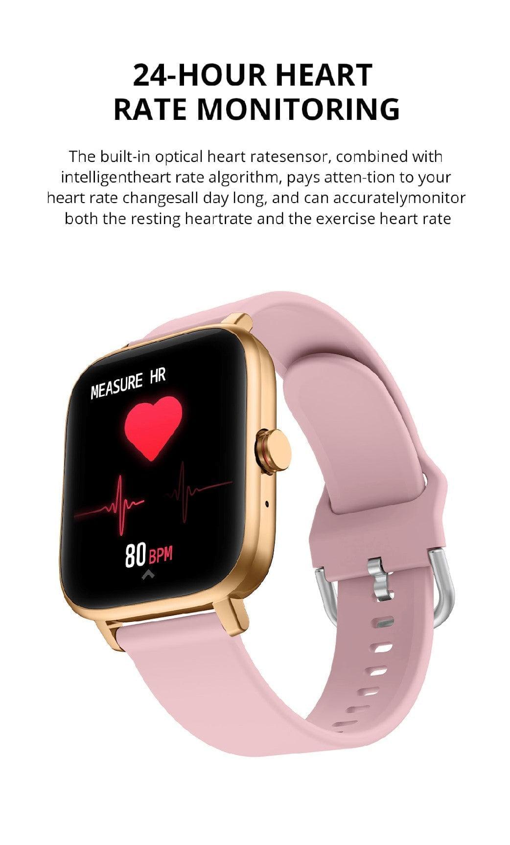 COLMI P8 MAX With BT Call Gold Pink Smart Watch South Africa