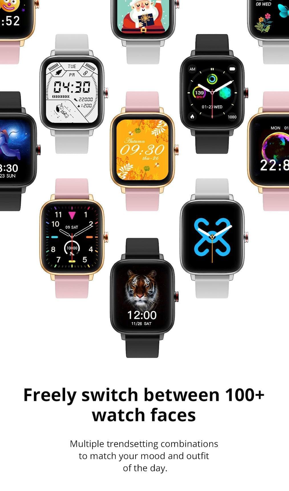 COLMI P8 MAX With BT Call Gold Pink Smart Watch South Africa