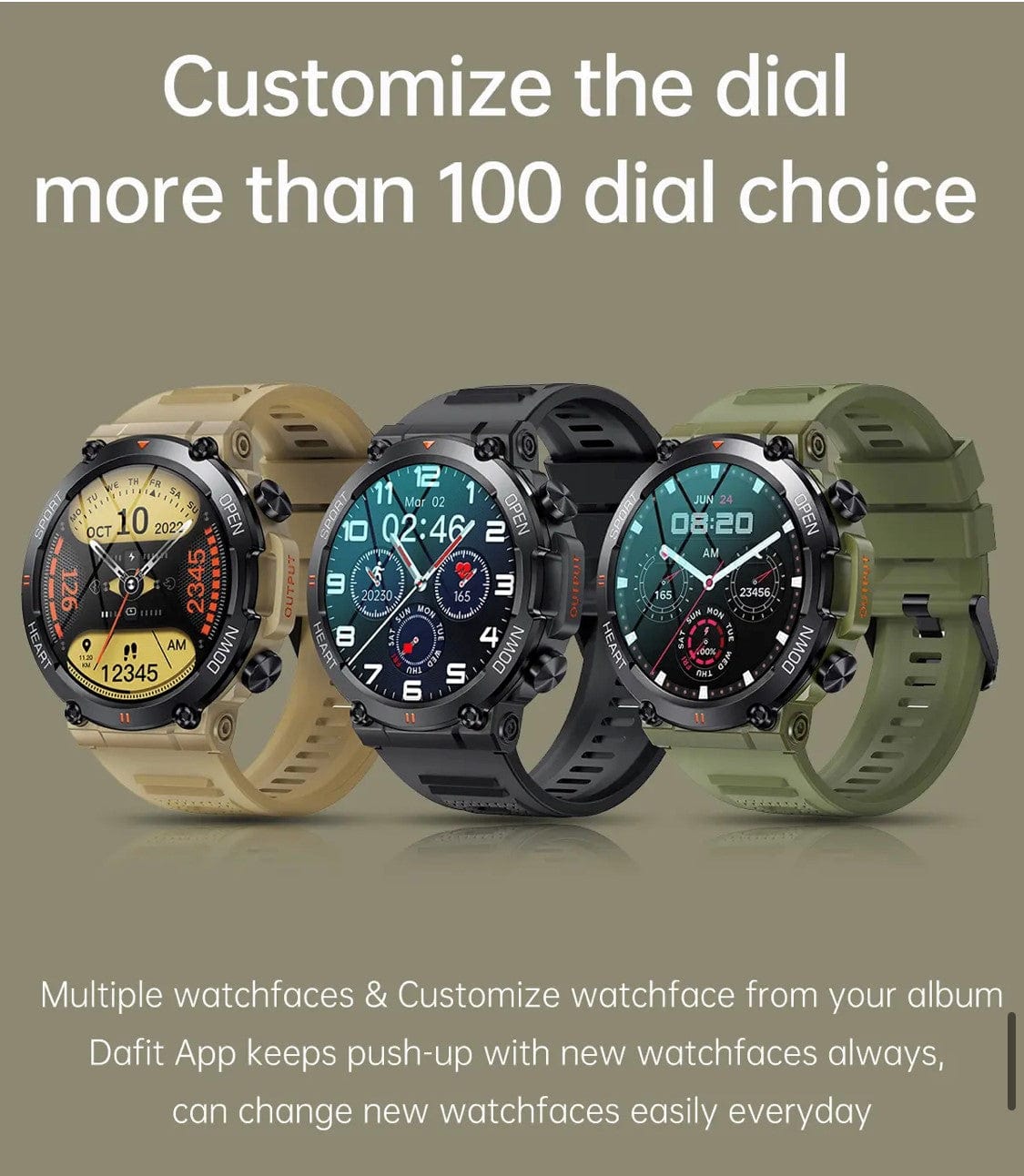 Smart Watch South Africa Smart Watch Black SENBONO K56 Black