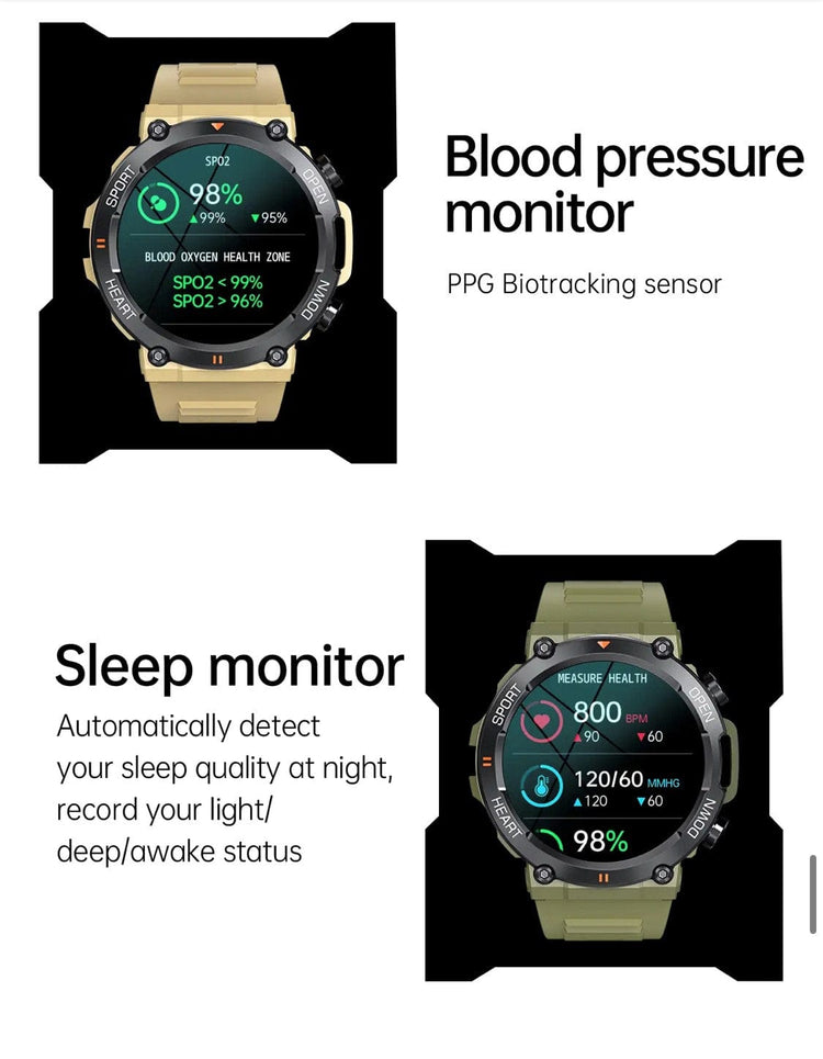 Smart Watch South Africa Smart Watch Black SENBONO K56 Black