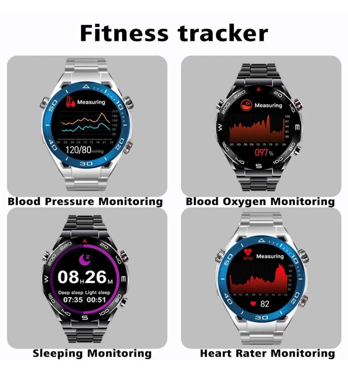 Smart Watch South Africa Smart Watch Black SENBONO SK4 Black
