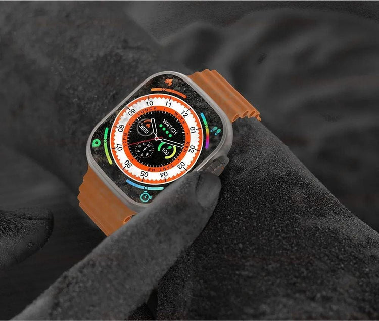 Smart Watch South Africa  Smart Watch Black W68 Ultra Microwear Black Bubble Strap