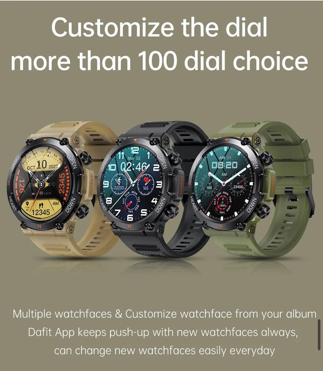 Smart Watch South Africa Smart Watch Green SENBONO K56 Green