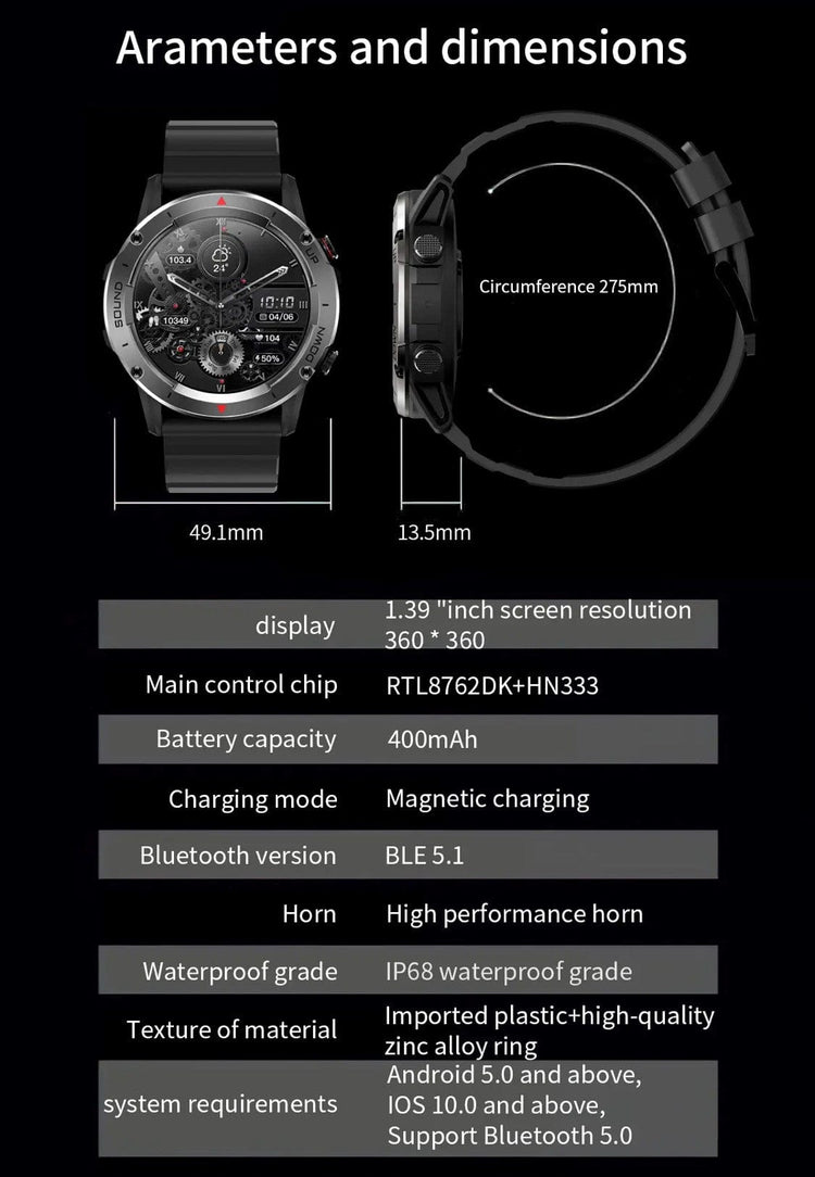 Smart Watch South Africa Smart Watch Green SENBONO NX9 Green