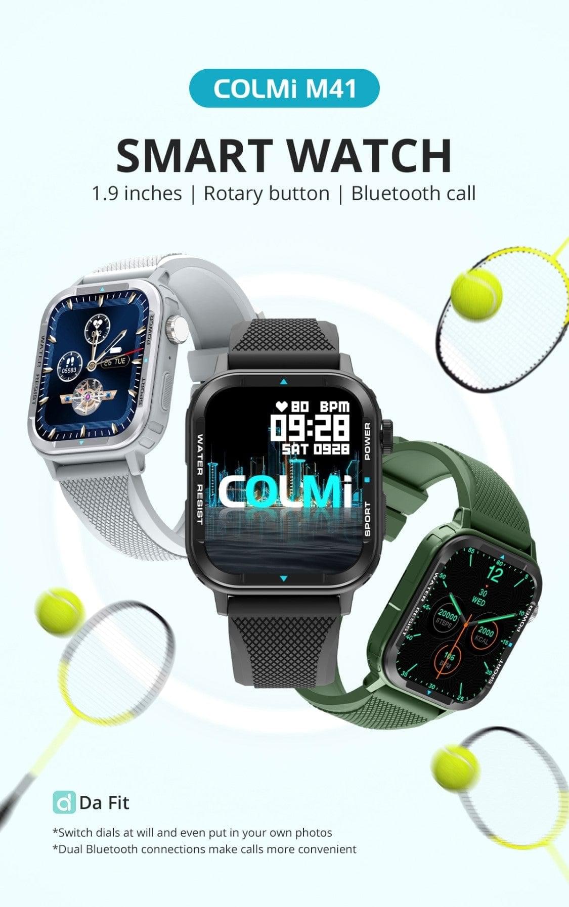 Colmi M41 Silver Smart Watch South Africa