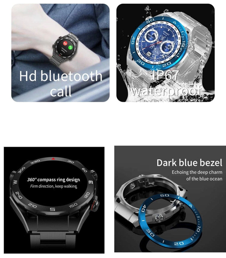 Smart Watch South Africa Smart Watch Silver SENBONO SK4 Silver