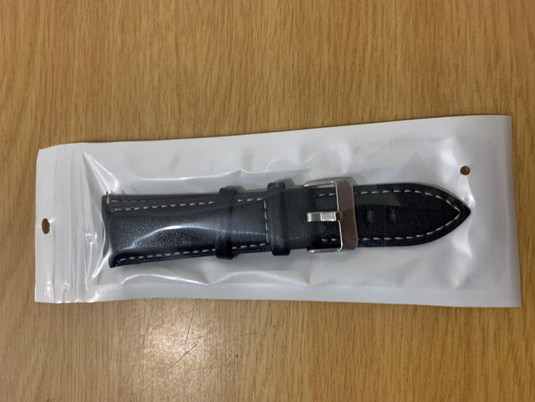 Stylish Black leather strap from Smart Watch South Africa