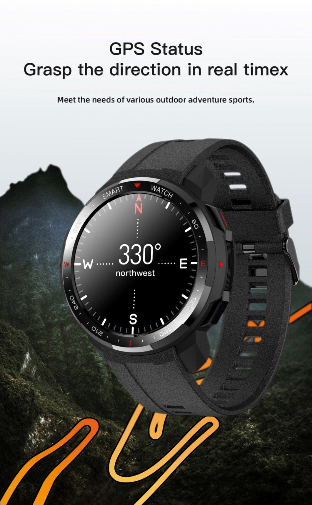 Smart Watch South Africa Watches Black and Gold SENBONO MT 12 Black and Gold