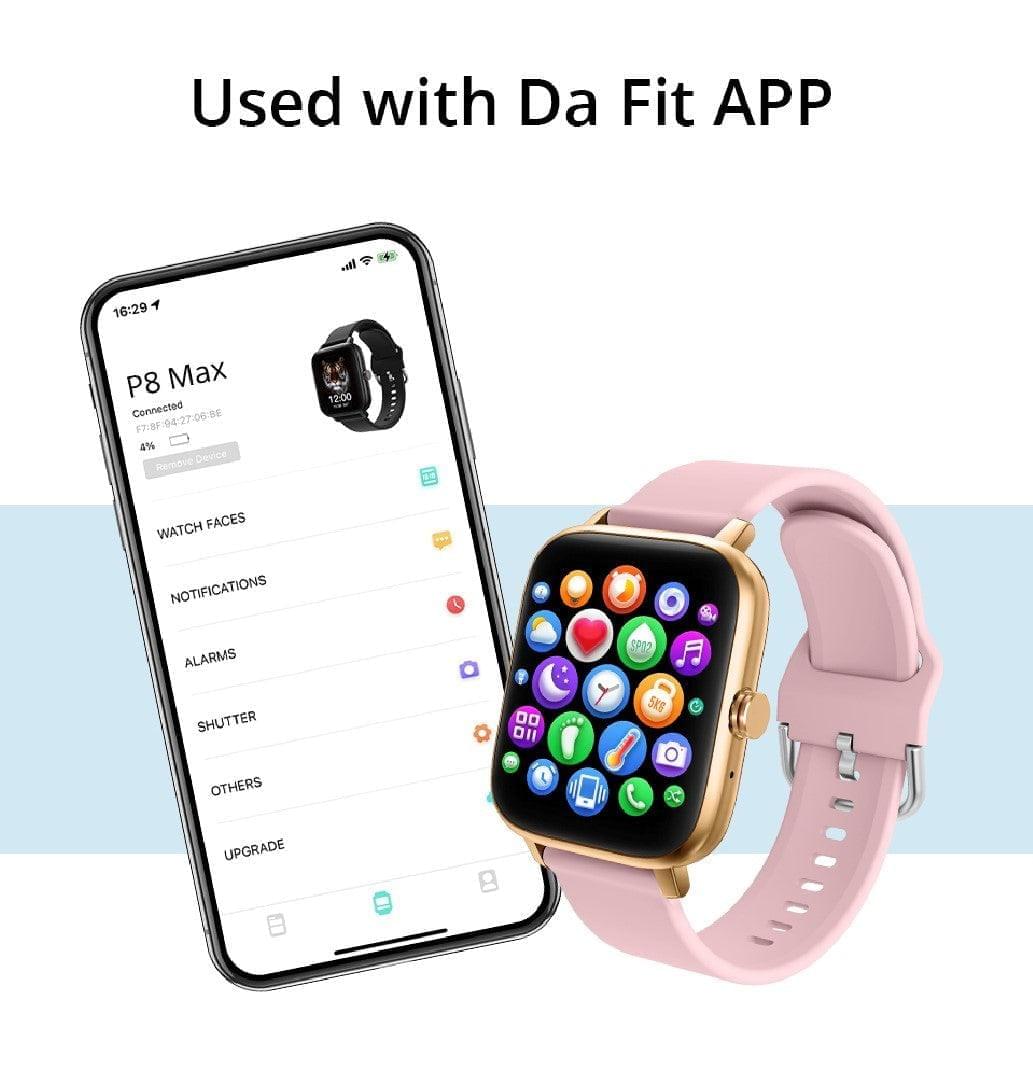 COLMI P8 MAX With BT Call Black Smart Watch South Africa