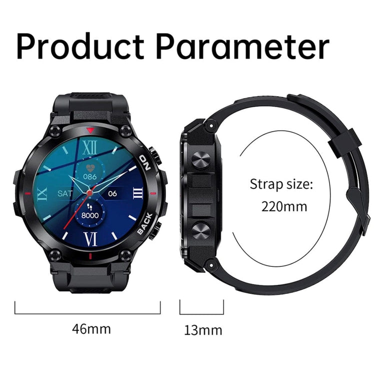 Smart Watch South Africa  Watches Black SENBONO K37 Black