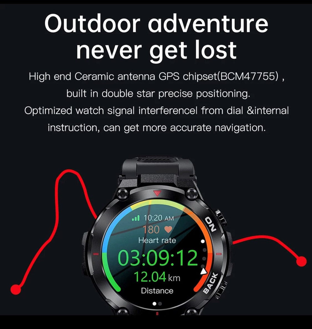 Smart Watch South Africa  Watches Black SENBONO K37 Black