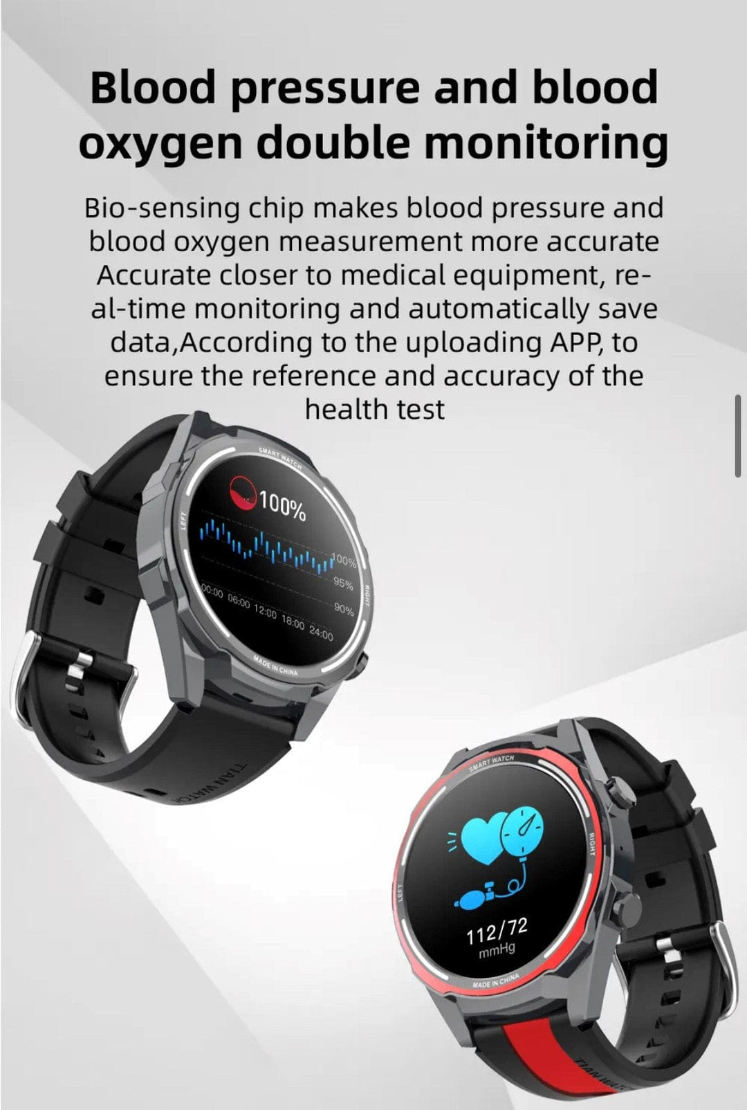 Smart Watch South Africa Watches Black SENBONO Max 16 Red