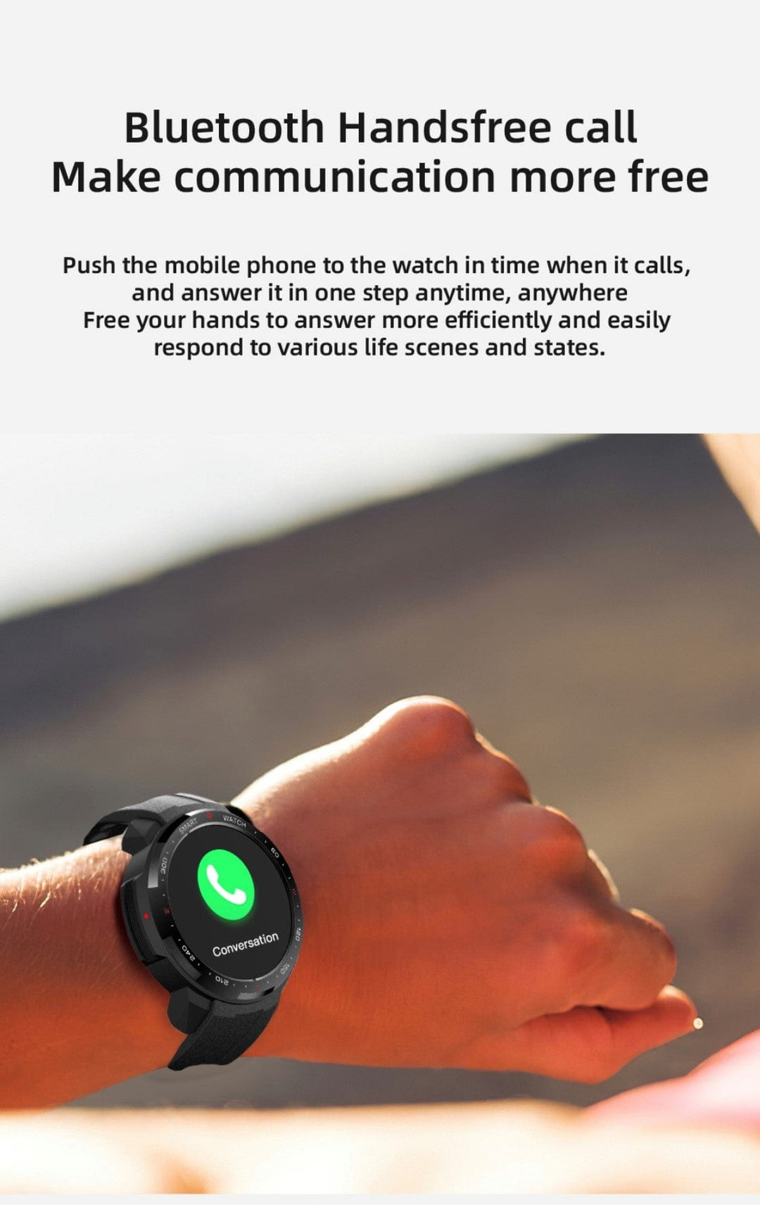 Smart Watch South Africa Watches BLACK SENBONO MT 12 BLACK
