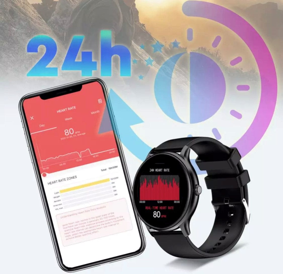 Black Smartoby Dafit i10 BT Call Smart Watch Black - Smart Watch South Africa