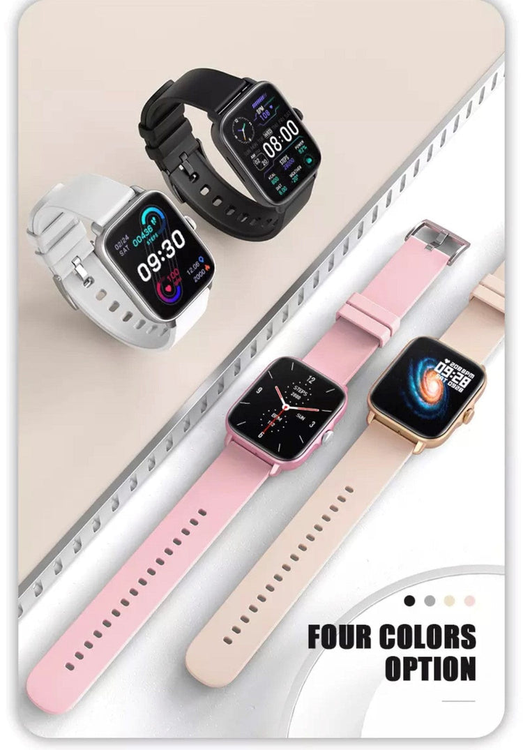 Smartoby P28 Plus Black with BT Calling - Smart Watch SA
