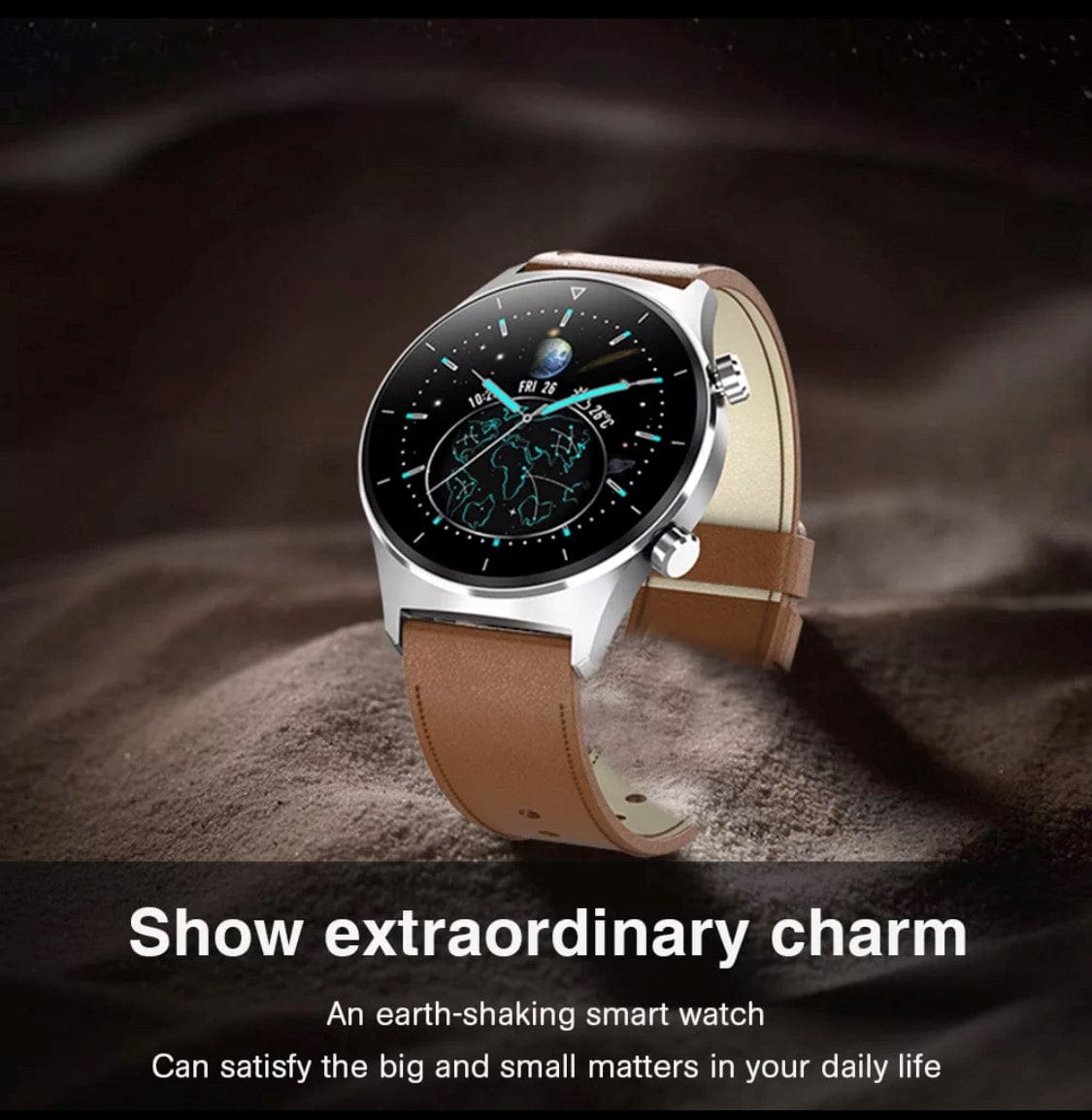 Smart Watch South Africa Watches Black Steel & Black Silicone Strap SMARTOBY Pro  Men Smartwatch Black Steel & Black  Silicon