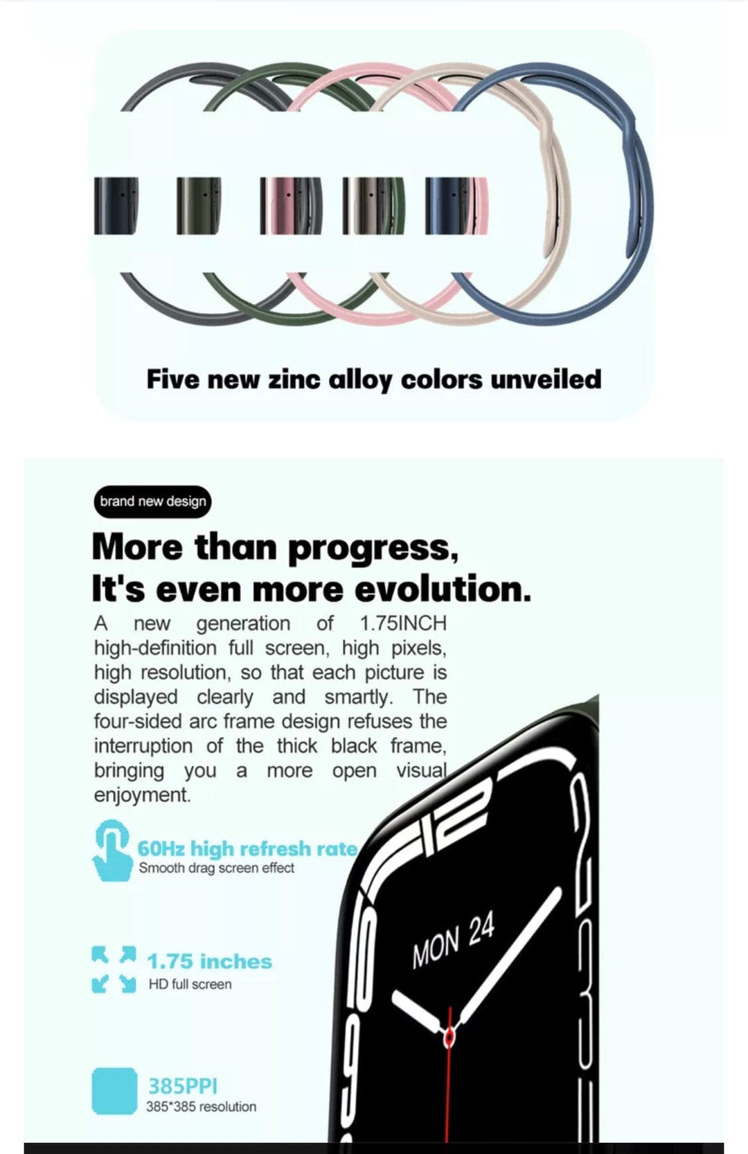 Smart Watch South Africa Watches Blue N78 Pro-- Blue-- Verious Colours Extra Straps Availible R68 Each.