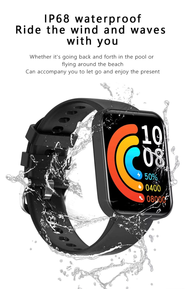 Smart Watch South Africa Watches Blue SMARTOBY 1,69 Inch HD Blue Exra Straps Availible