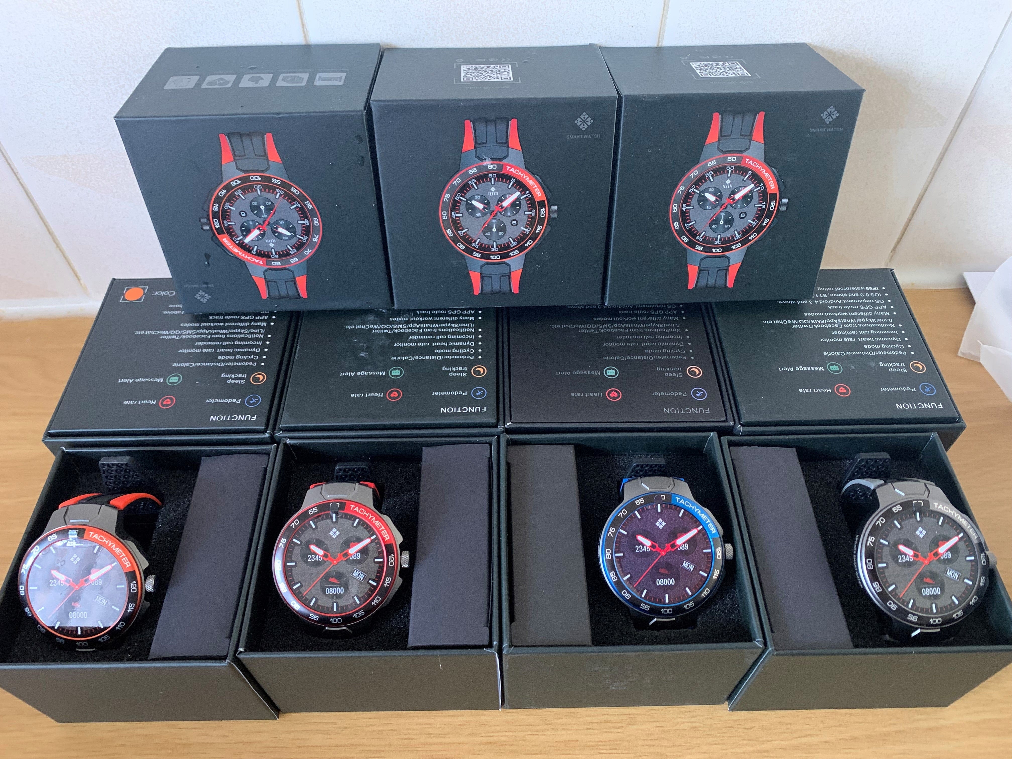 SMARTOBY E15 Blue Sports Smart Watch
