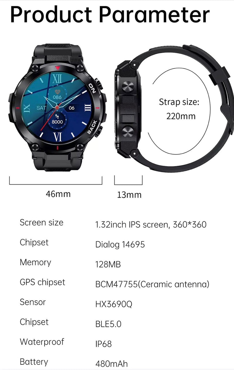Smart Watch South Africa Watches Green SENBONO K37 Green