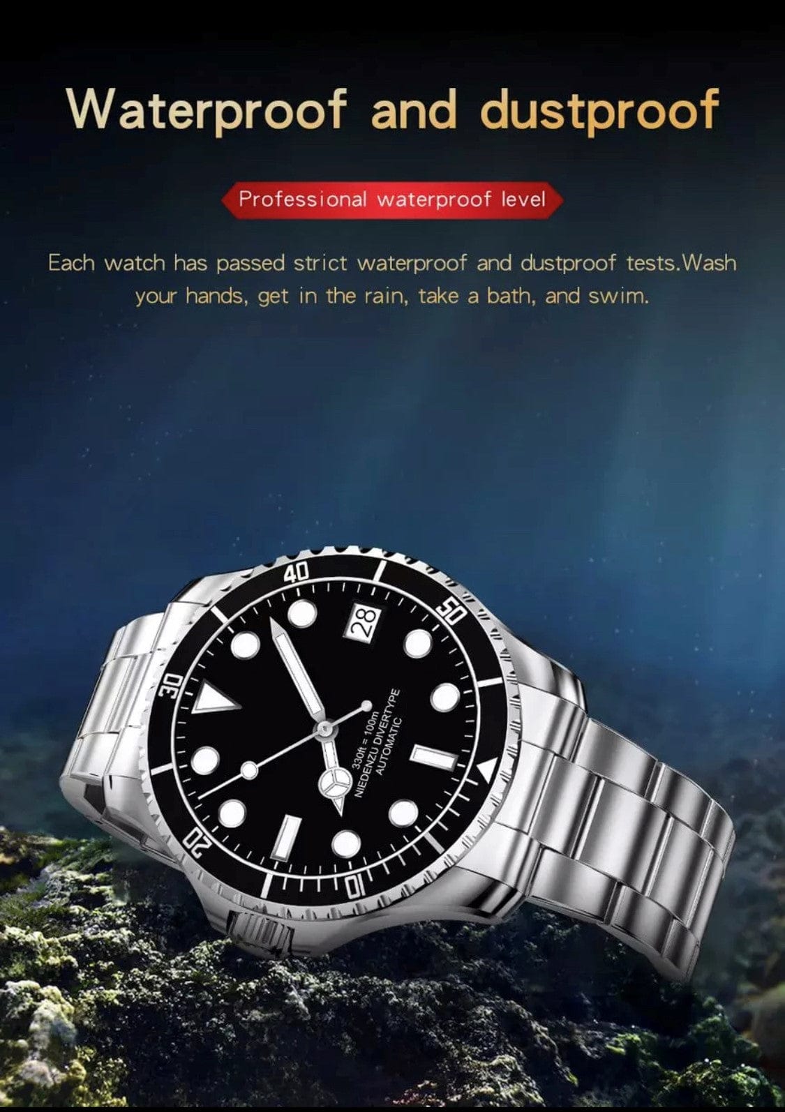 Smart Watch South Africa Watches Green SHOC II Business Smart Watch Green  Extra Stainless steel silver straps availible.