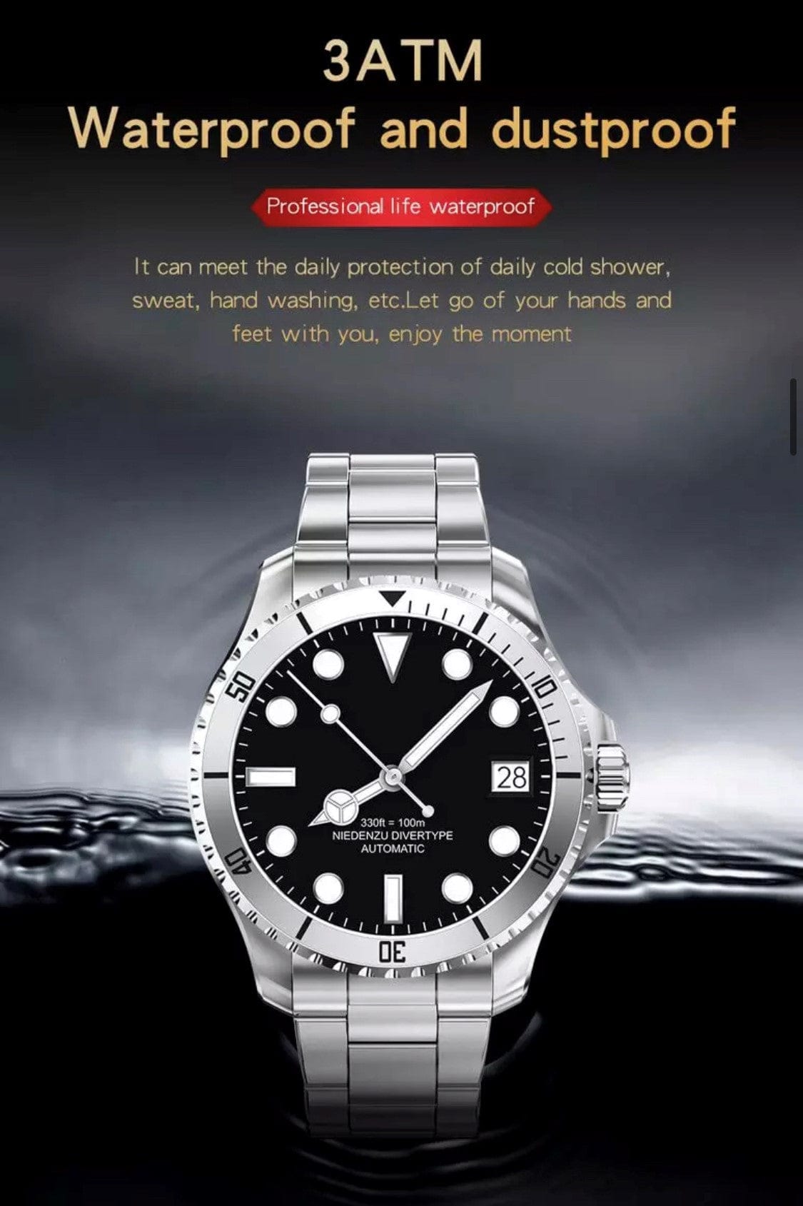 Smart Watch South Africa Watches Green SHOC II Business Smart Watch Green  Extra Stainless steel silver straps availible.