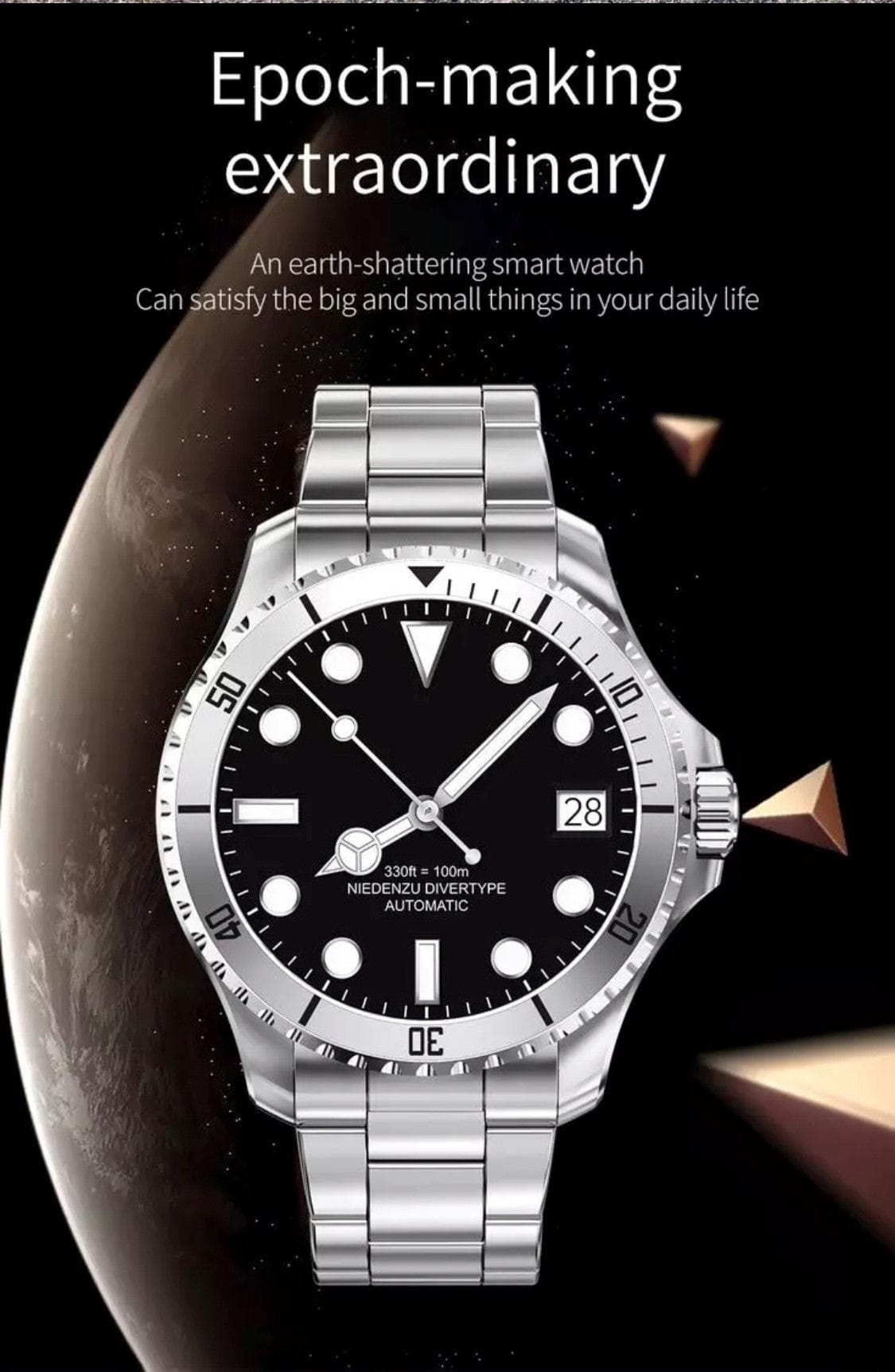 Smart Watch South Africa Watches Green SHOC II Business Smart Watch  Red& Blue   Extra Stainless steel silver straps availible.