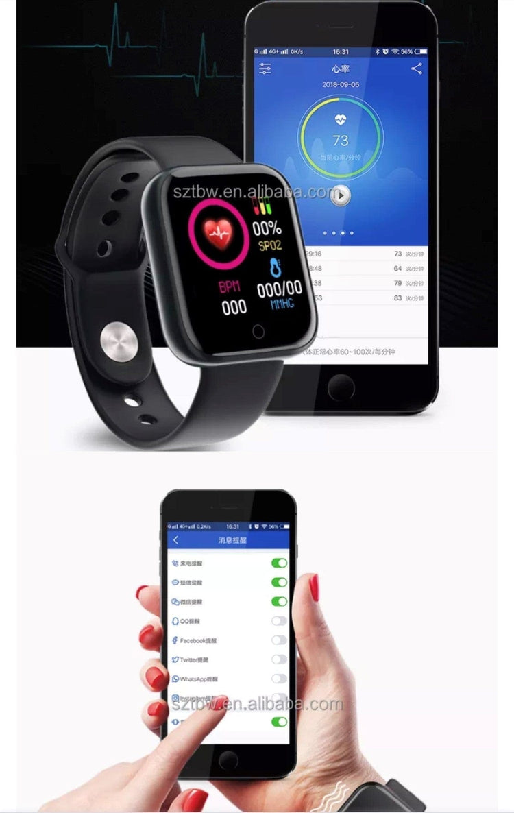 Smart Watch South Africa Watches Green Y68  Smart Watch Green