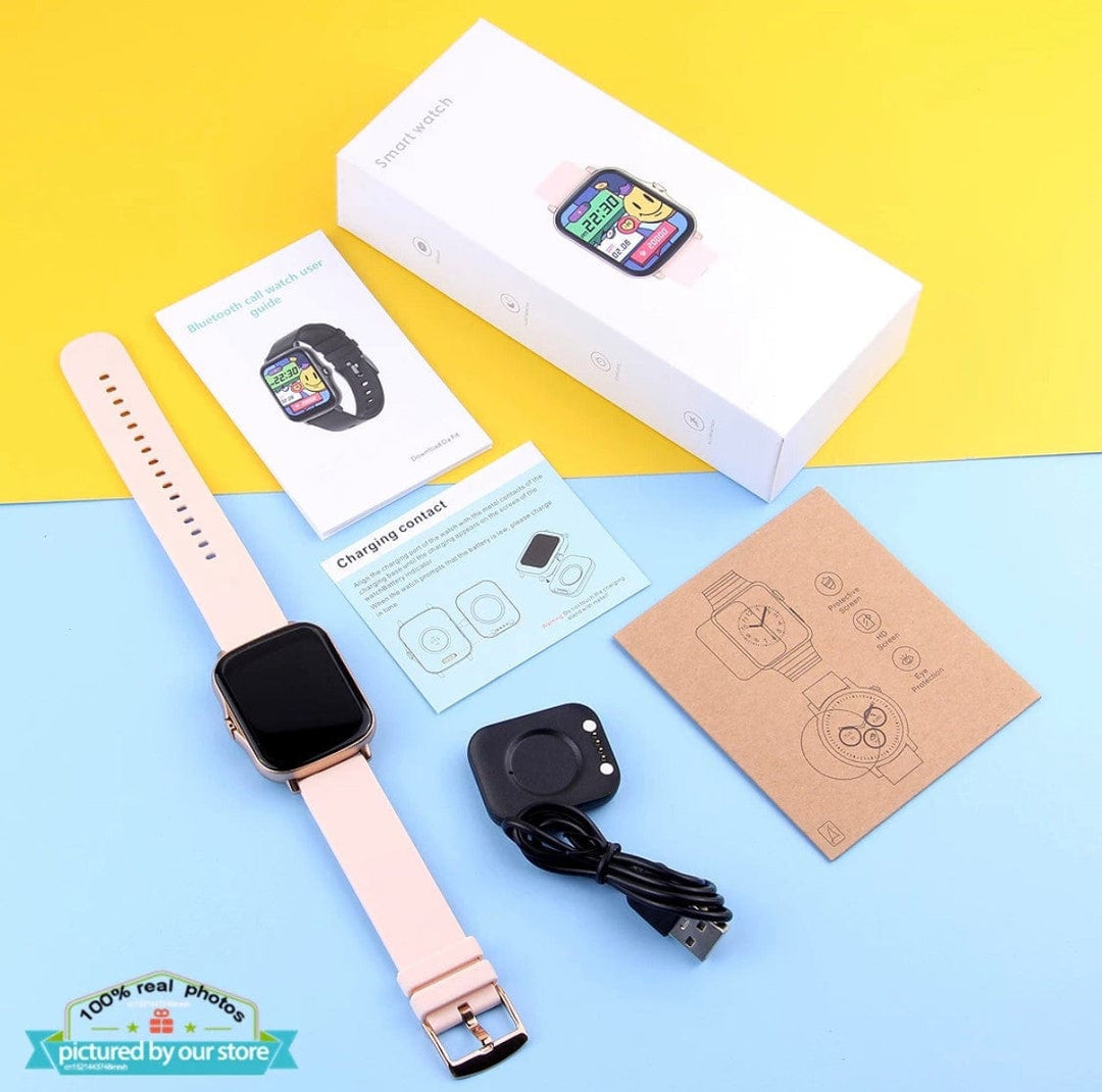 Smartoby P8 MAX Light Gray With BT Call - Smart Watch SA