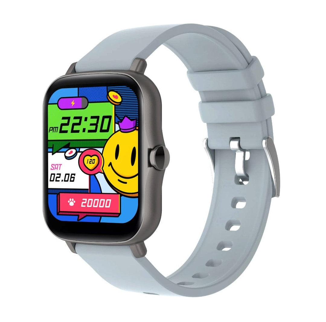 Smartoby P8 MAX Light Gray With BT Call - Smart Watch SA