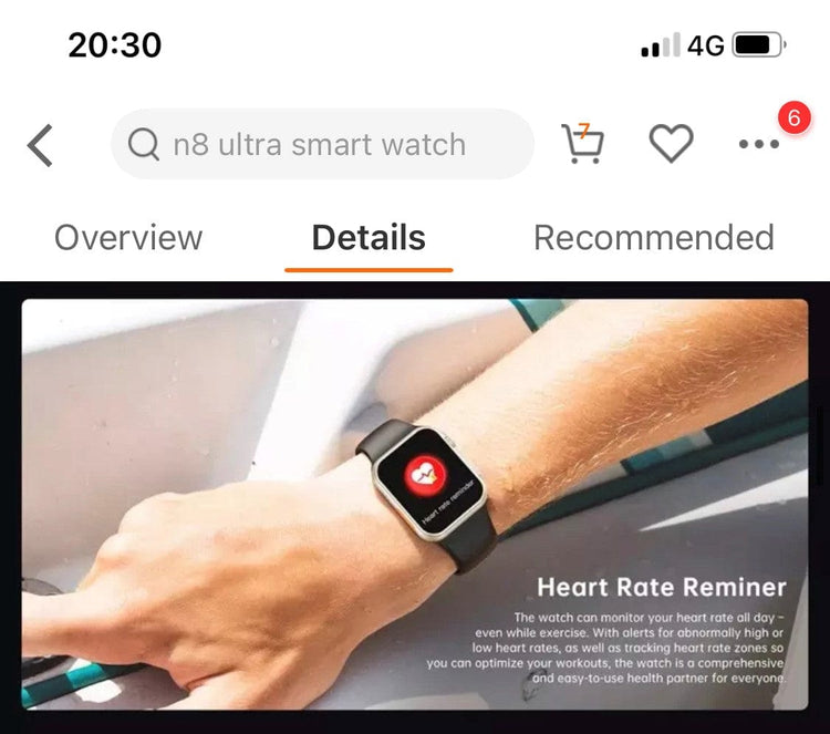 Smart Watch South Africa Watches Orange WS 8  Pro Ultra Orange + free Bubble Strap