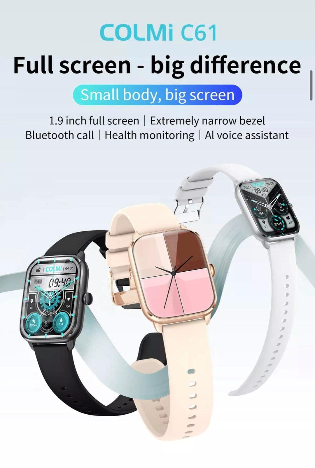 Colmi C61 Pink Smart Watch South Africa